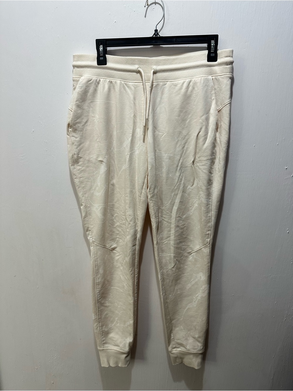 all in motion Cream Drawstring Joggers - Relaxed Fit Women size Medium